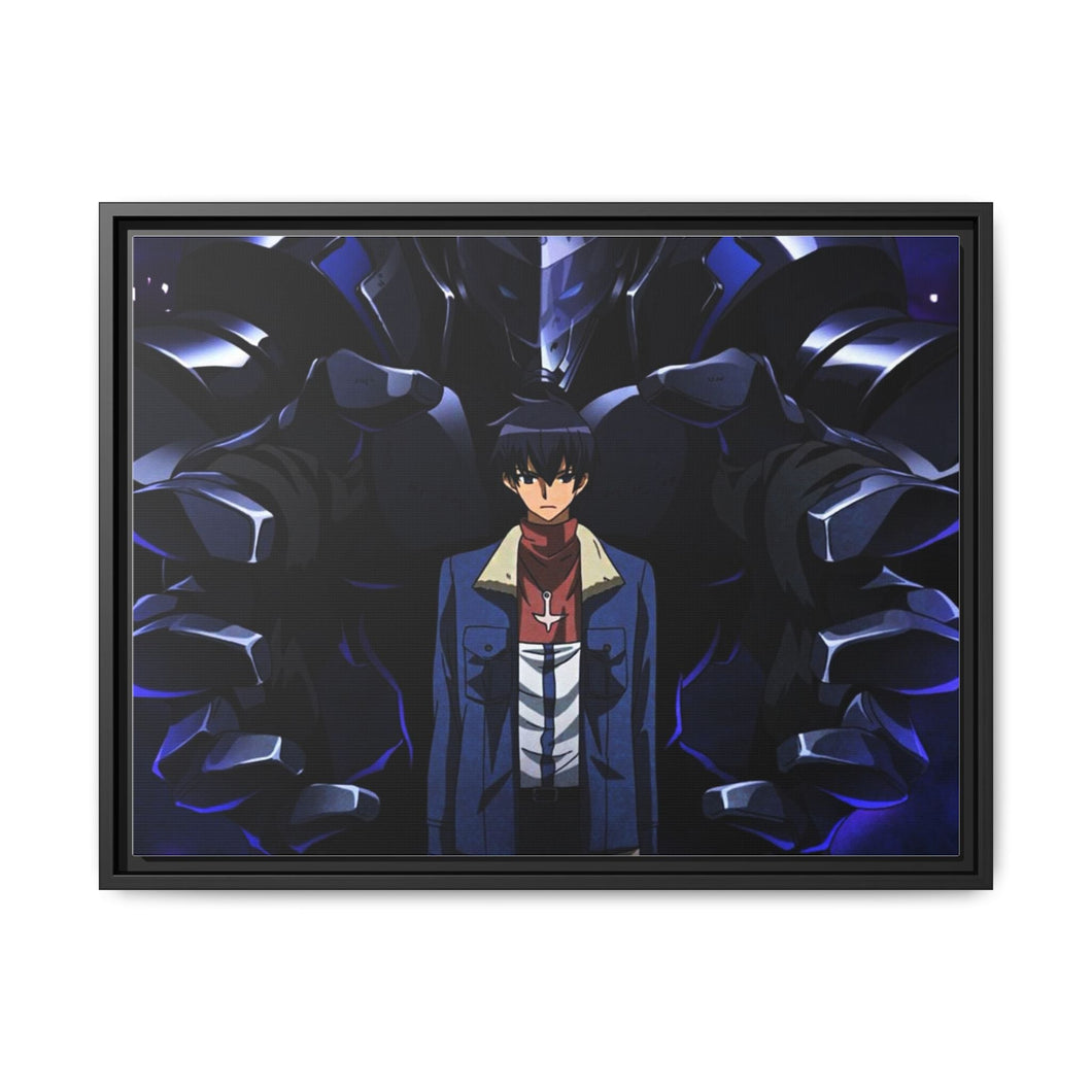 Wave Canvas Framed Art Print