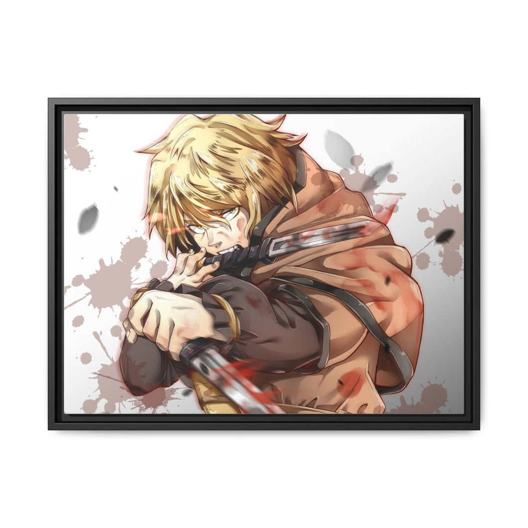 Anime Vinland Saga Canvas Framed Art Print