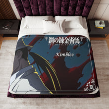 Load image into Gallery viewer, Anime FullMetal Alchemistr Sherpa Blanket
