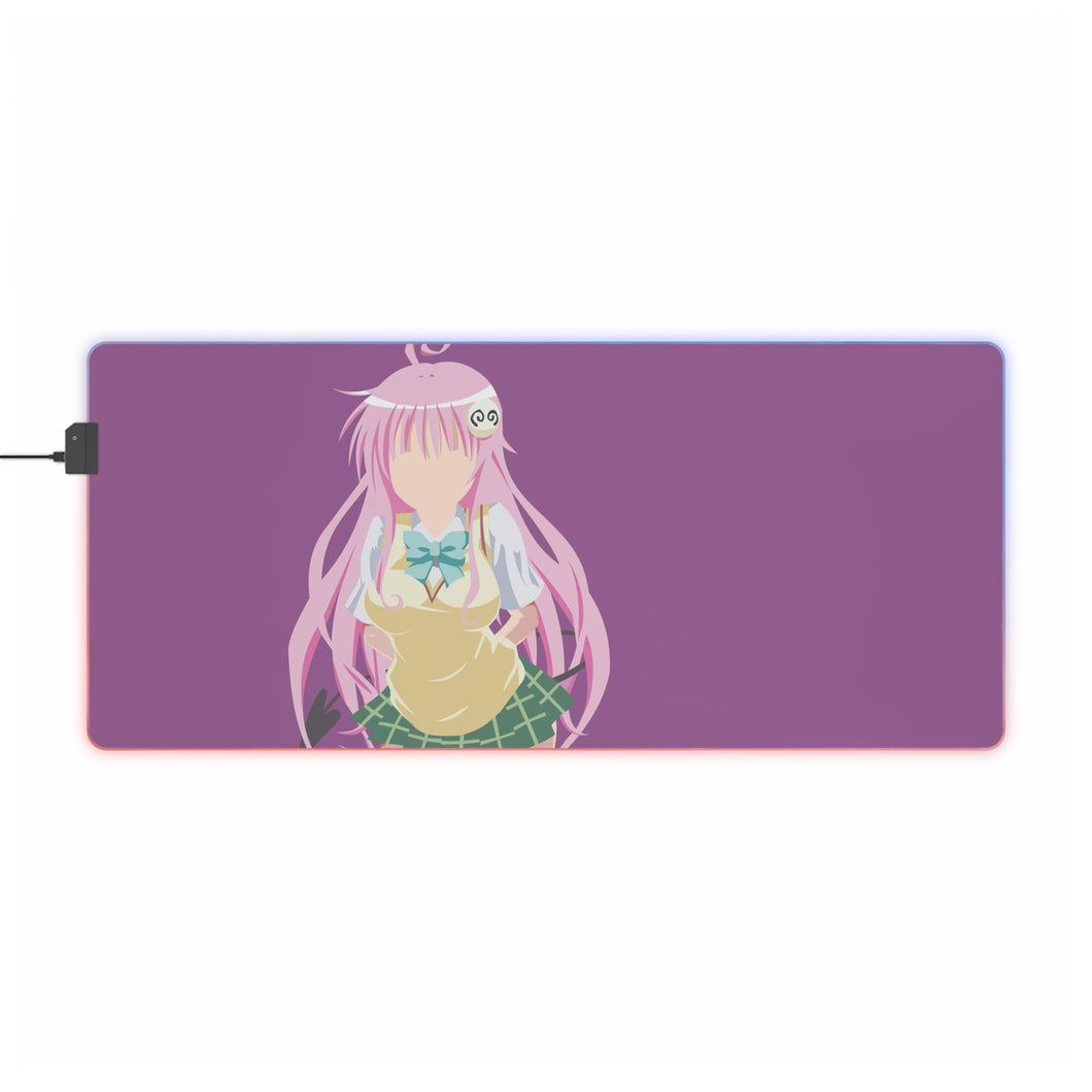 To Love-Ru RGB LED Mouse Pad (Desk Mat)