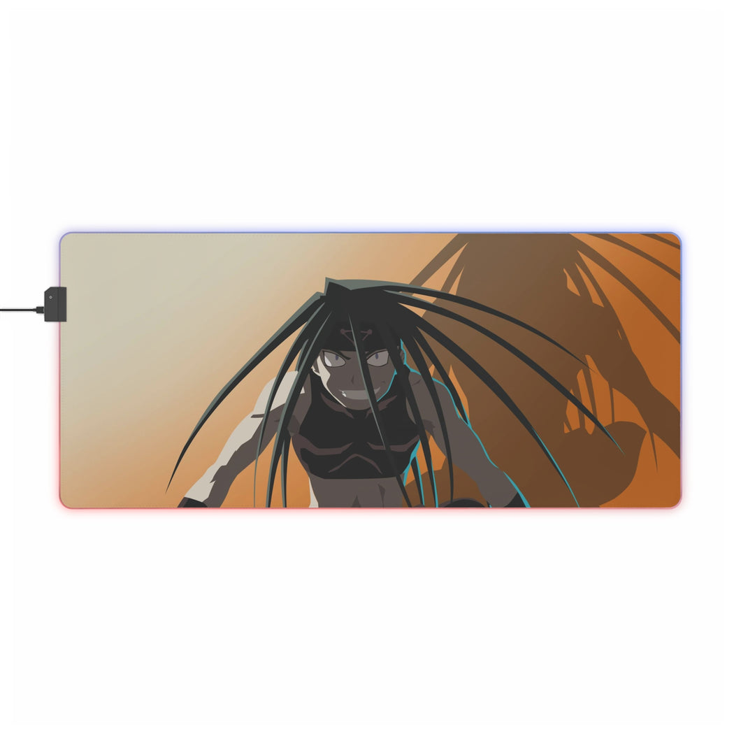 Anime FullMetal Alchemist RGB LED Mouse Pad (Desk Mat)