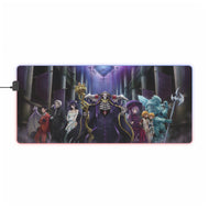 Overlord Albedo, Shalltear Bloodfallen, Demiurge, Sebas Tian RGB LED Mouse Pad (Desk Mat)