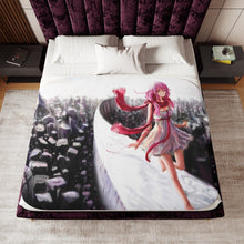 Load image into Gallery viewer, Anime Guilty Crown Sherpa Blanket
