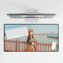 Load image into Gallery viewer, Anime Spice and Wolf Mouse Pad (Desk Mat)
