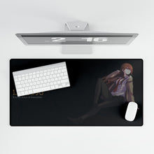 Load image into Gallery viewer, Makise Kurisu Mouse Pad (Desk Mat)
