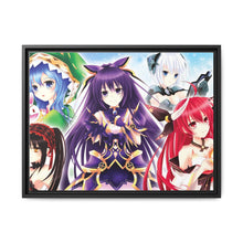 Load image into Gallery viewer, Date a live season 1 characters Canvas Framed Art Print
