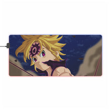 Load image into Gallery viewer, Meliodas RGB LED Mouse Pad (Desk Mat)
