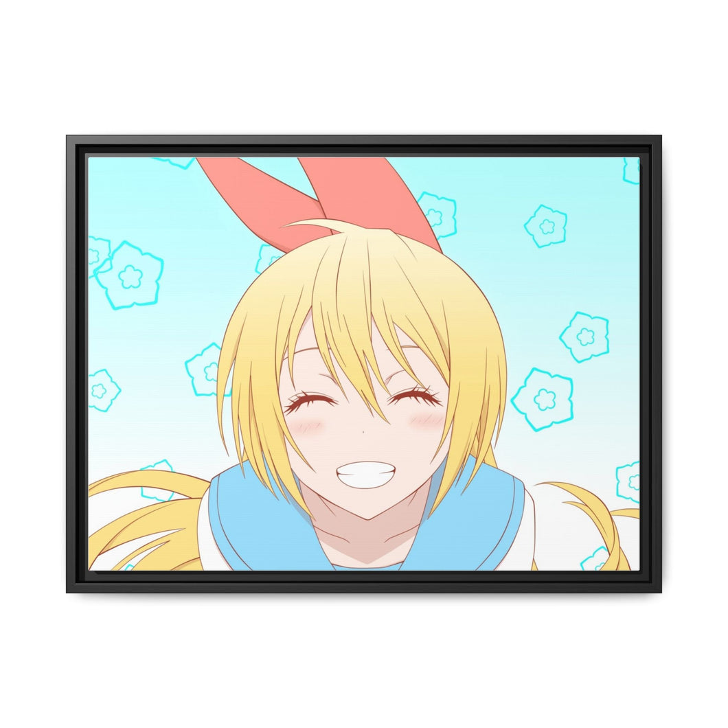 Nisekoi Chitoge Kirisaki Canvas Framed Art Print