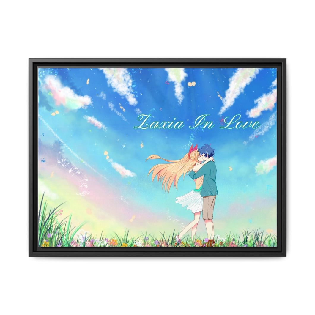 Nisekoi Chitoge Kirisaki Canvas Framed Art Print
