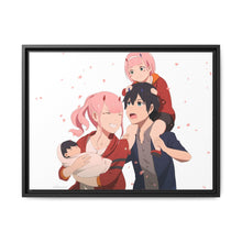 Load image into Gallery viewer, Our Future, Zero Two. Canvas Framed Art Print
