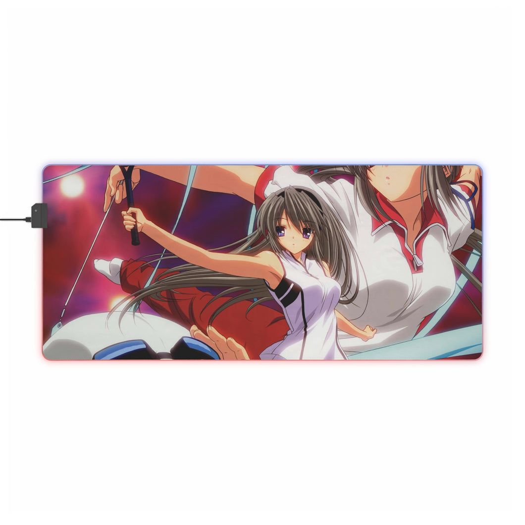 Clannad Tomoyo Sakagami RGB LED Mouse Pad (Desk Mat)