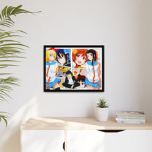 Load image into Gallery viewer, Nisekoi Chitoge Kirisaki, Kosaki Onodera, Seishirou Tsugumi, Marika Tachibana, Shuu Maiko Canvas Framed Art Print
