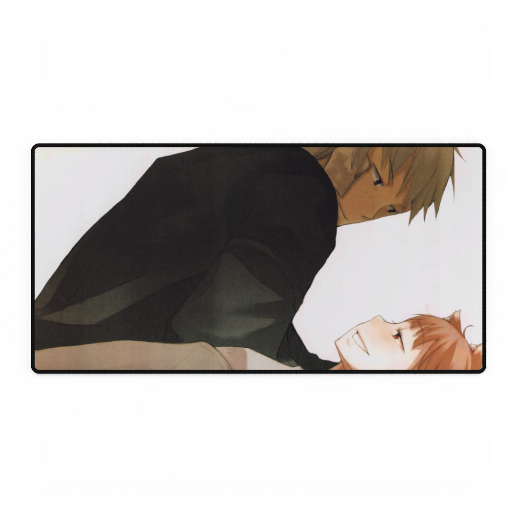 Anime Spice and Wolf Mouse Pad (Desk Mat)