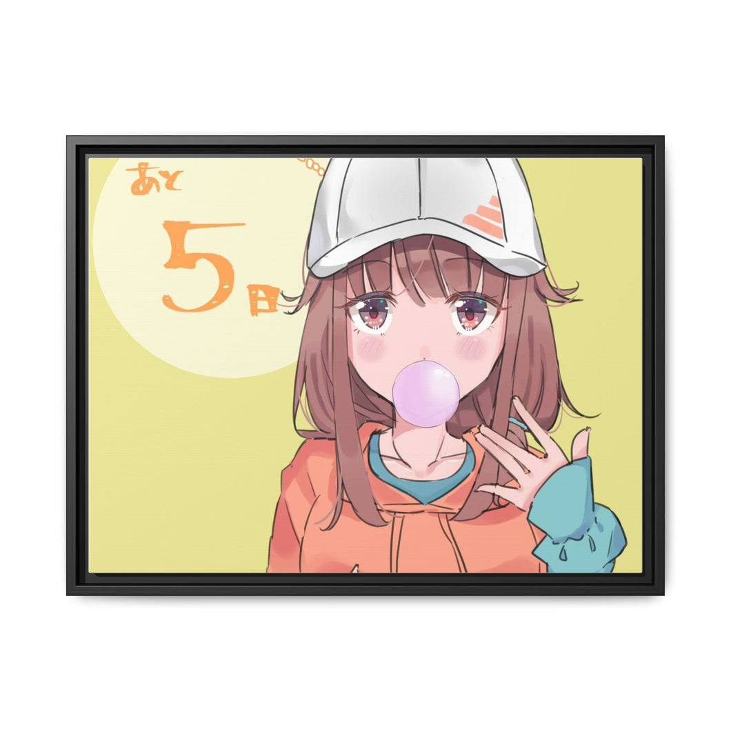 Rascal Does Not Dream of Bunny Girl Senpai Canvas Framed Art Print