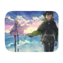 Load image into Gallery viewer, Anime Seraph of the End Sherpa Blanket

