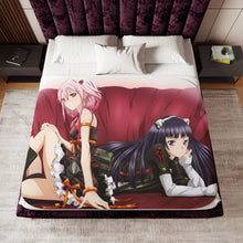 Load image into Gallery viewer, Anime Guilty Crown Sherpa Blanket
