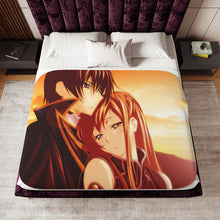 Load image into Gallery viewer, Shirley Fenette Sherpa Blanket
