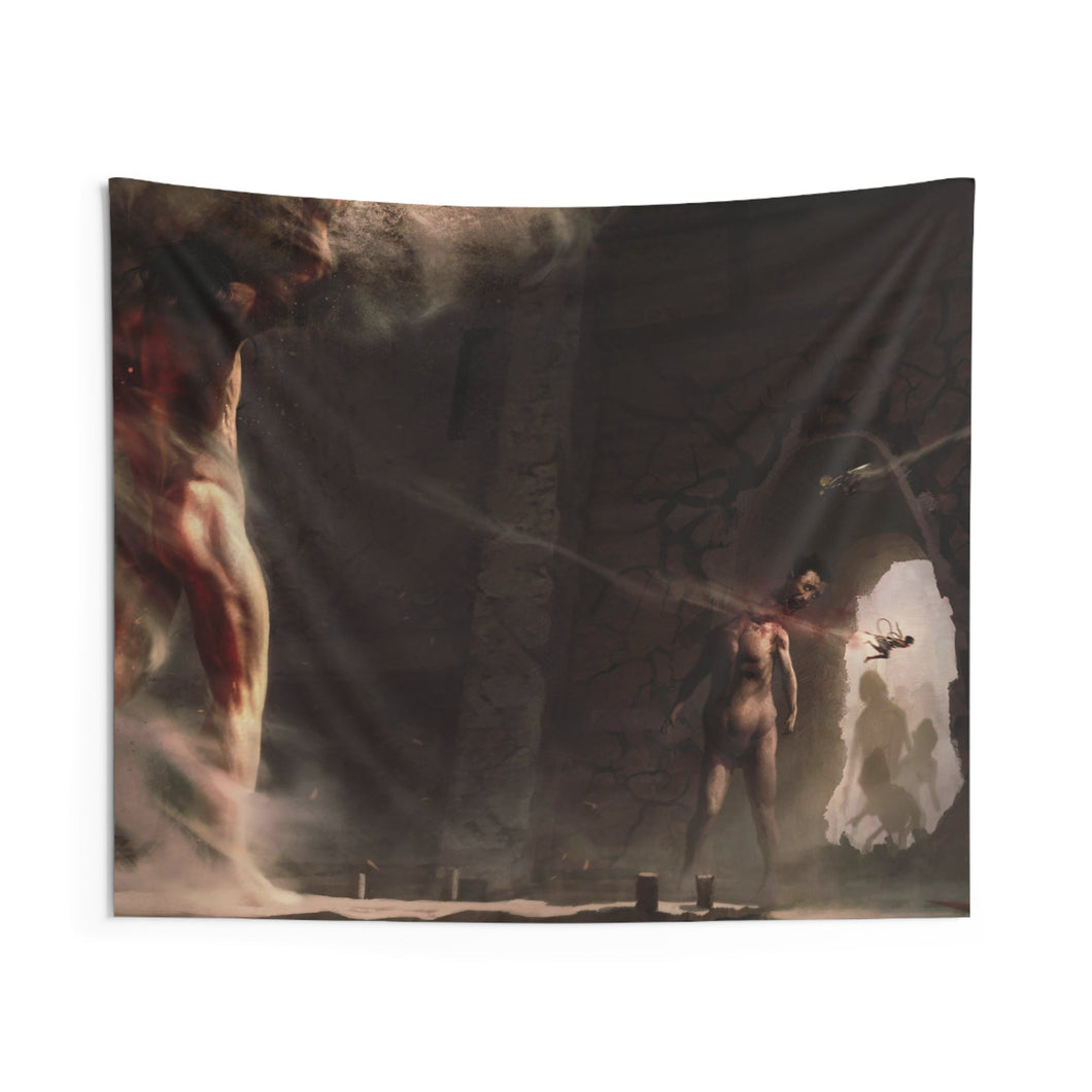 Anime Attack On Titan Indoor Wall Tapestry