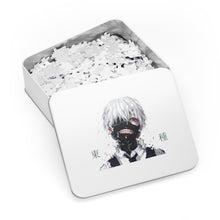 Load image into Gallery viewer, Ken Kaneki Mask Red Eyes White Hair and Short Hair Jigsaw Puzzle
