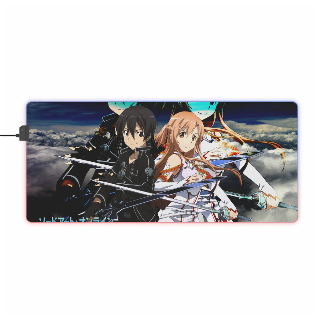 Sword Art Online RGB LED Mouse Pad (Desk Mat)