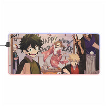 Load image into Gallery viewer, Happy New Year 2019 ! RGB LED Mouse Pad (Desk Mat)
