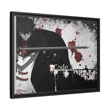Load image into Gallery viewer, Code Geass Suzaku Kururugi Canvas Framed Art Print

