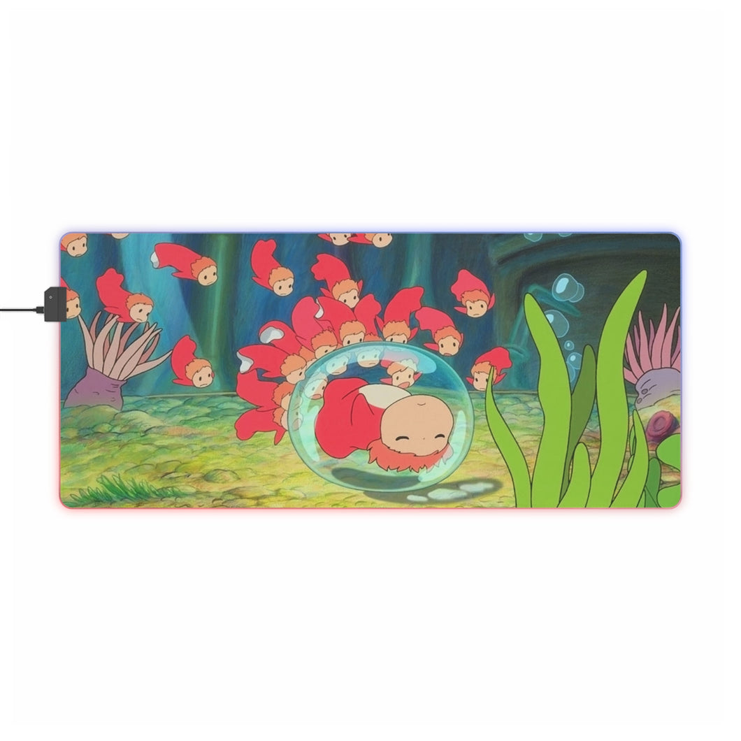 Ponyo Ponyo RGB LED Mouse Pad (Desk Mat)