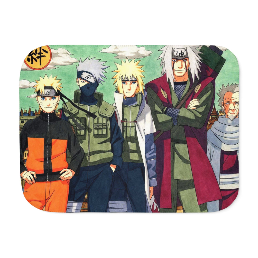 Anime Naruto Sherpa Blanket