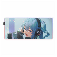 Load image into Gallery viewer, Hoshimachi Suisei RGB LED Mouse Pad (Desk Mat)
