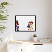 Load image into Gallery viewer, Clannad Nagisa &amp; Ushio Canvas Framed Art Print
