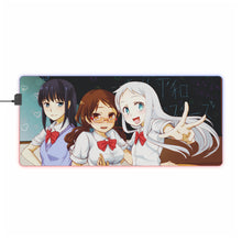 Load image into Gallery viewer, Anohana RGB LED Mouse Pad (Desk Mat)
