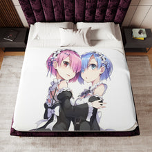 Load image into Gallery viewer, Anime Re:ZERO -Starting Life in Another World- Sherpa Blanket
