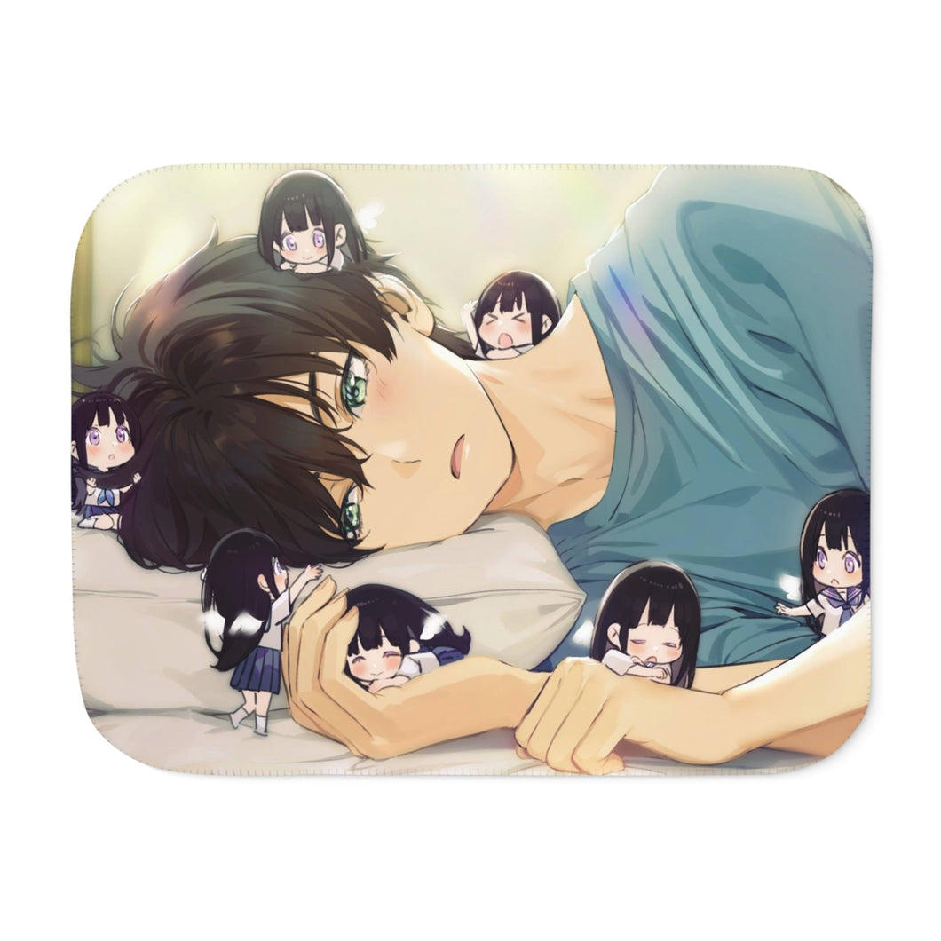Hyouka Eru Chitanda Sherpa Blanket