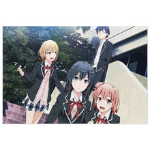 Load image into Gallery viewer, My Teen Romantic Comedy SNAFU Hachiman Hikigaya, Yukino Yukinoshita, Yui Yuigahama Jigsaw Puzzle
