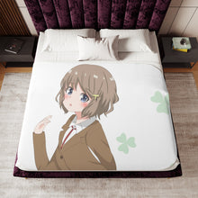 Load image into Gallery viewer, Rascal Does Not Dream Of Bunny Girl Senpai Sherpa Blanket
