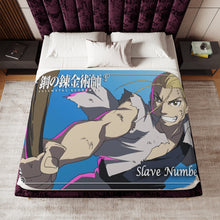 Load image into Gallery viewer, Anime FullMetal Alchemistr Sherpa Blanket
