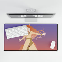 Load image into Gallery viewer, Anime Spice and Wolf Mouse Pad (Desk Mat)
