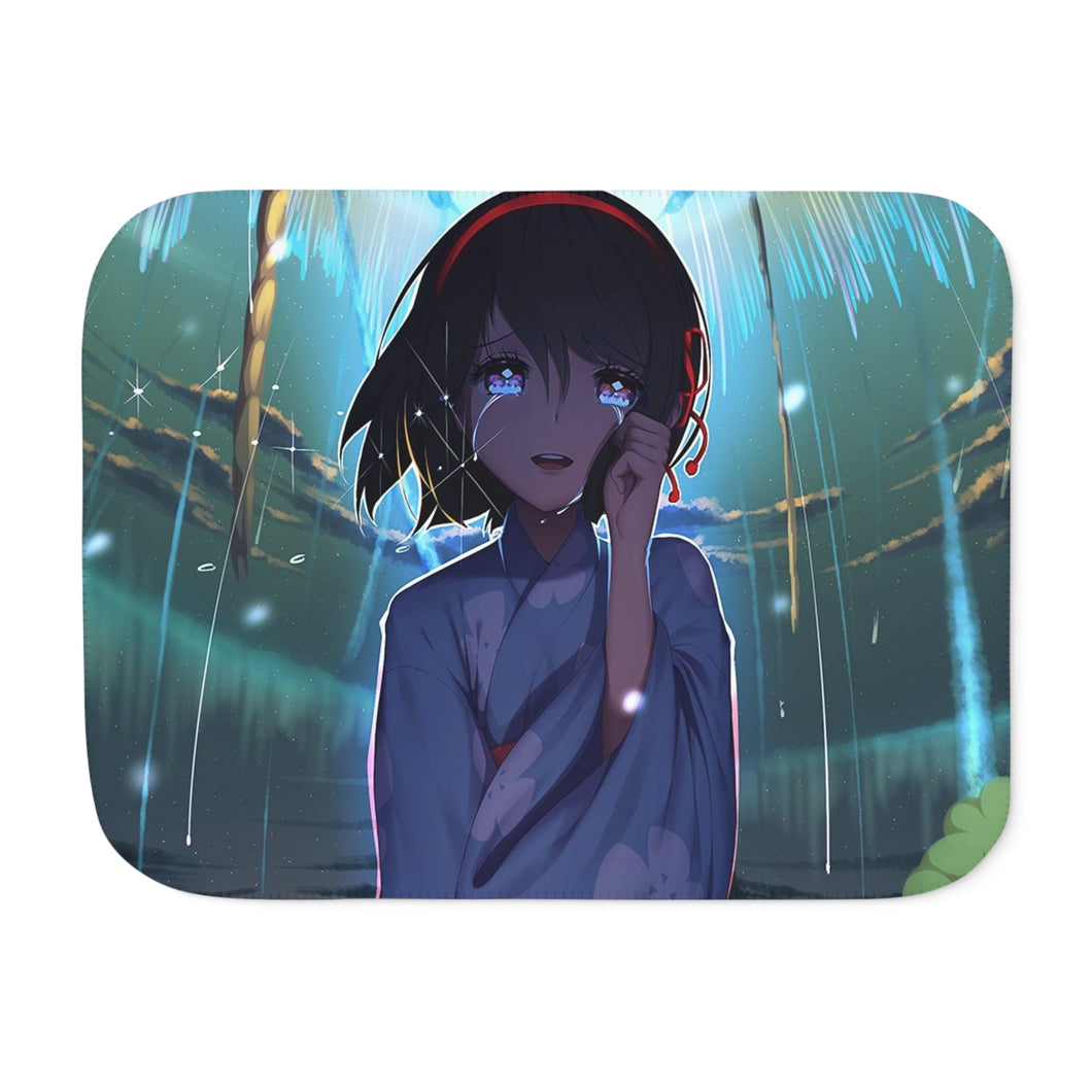 Mitsuha (Your Name) Sherpa Blanket