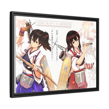Load image into Gallery viewer, Kaga x Akagi Canvas Framed Art Print
