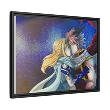 Load image into Gallery viewer, Fairy Tail Natsu Dragneel, Lucy Heartfilia Canvas Framed Art Print
