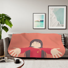 Load image into Gallery viewer, Ayumi Otosaka Minimalist Sherpa Blanket
