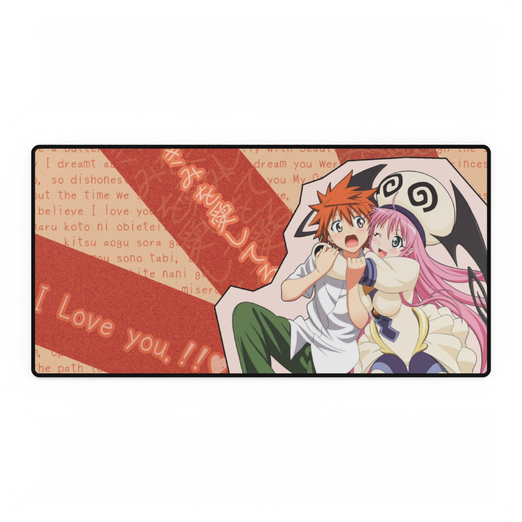 Anime To Love-Ru Mouse Pad (Desk Mat)