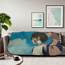 Load image into Gallery viewer, Ashitaka and San Sherpa Blanket
