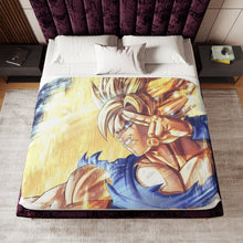 Load image into Gallery viewer, Anime Dragon Ball Sherpa Blanket
