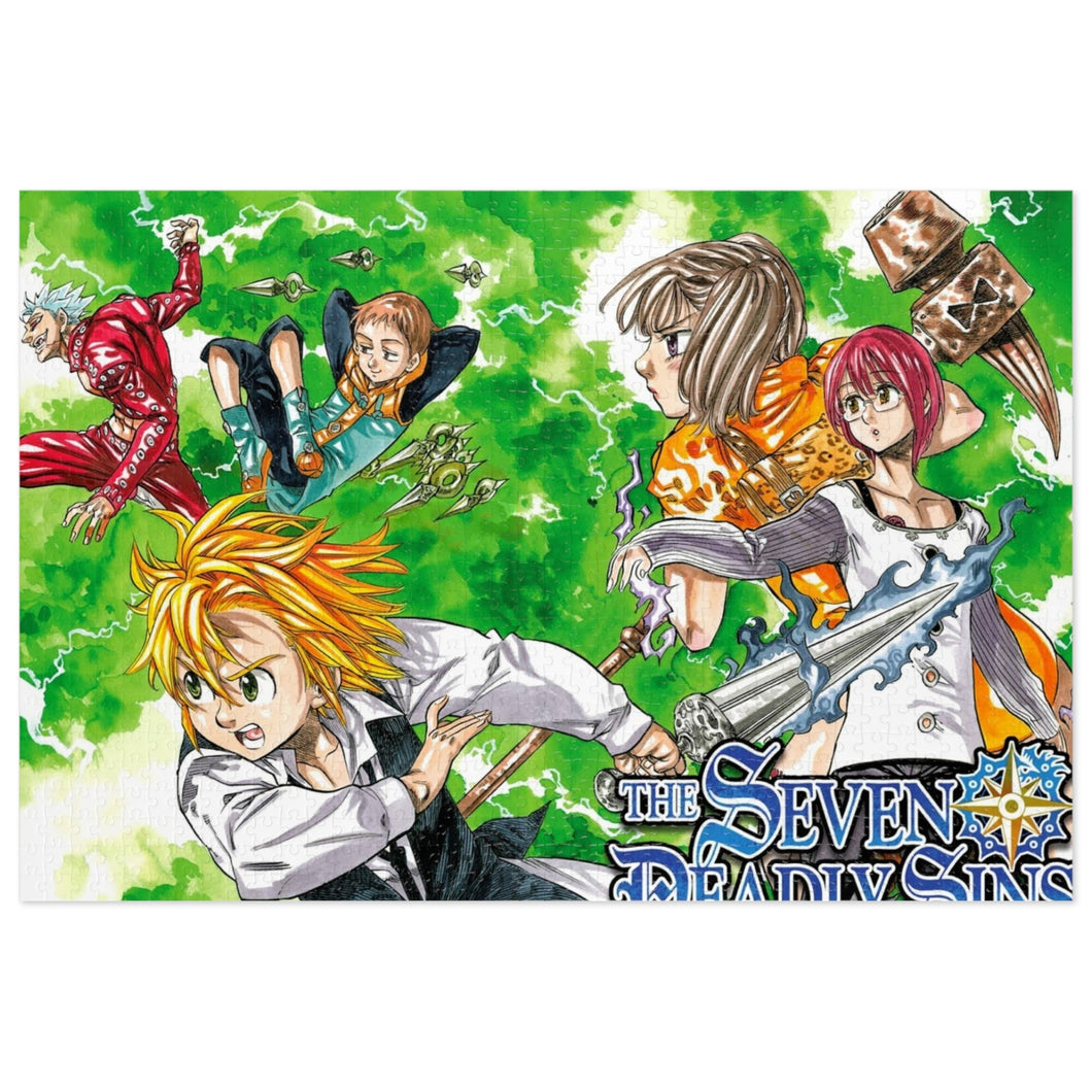 Anime The Seven Deadly Sins Jigsaw Puzzle
