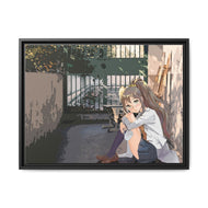Second Year Student Canvas Framed Art Print
