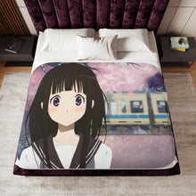 Load image into Gallery viewer, Eru Chitanda Sherpa Blanket
