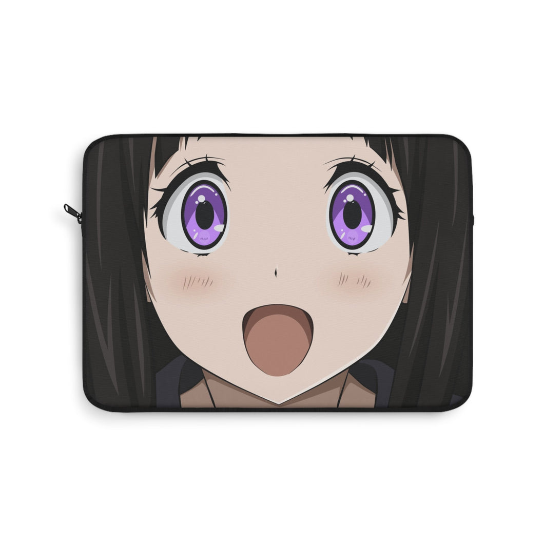 Eru Chitanda Smiling face Laptop Sleeve