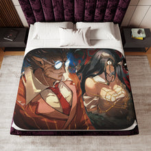Load image into Gallery viewer, Overlord Albedo, Demiurge, Lupusregina Beta Sherpa Blanket
