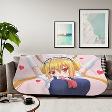 Load image into Gallery viewer, Anime Miss Kobayashi&#39;s Dragon Maid Sherpa Blanket
